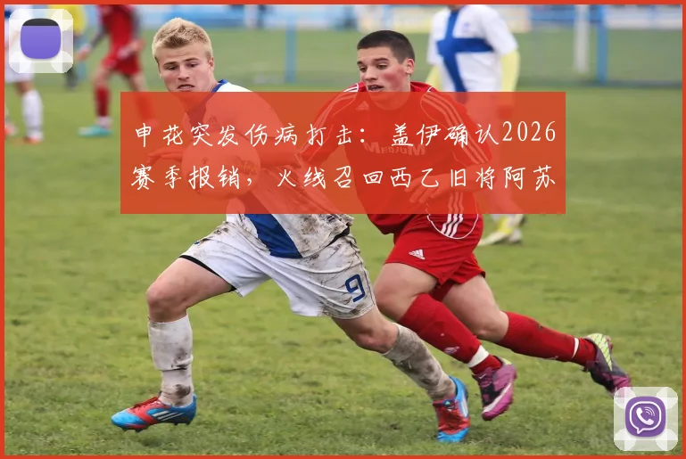 申花突发伤病打击：盖伊确认2026赛季报销，火线召回西乙旧将阿苏埃成应急方案